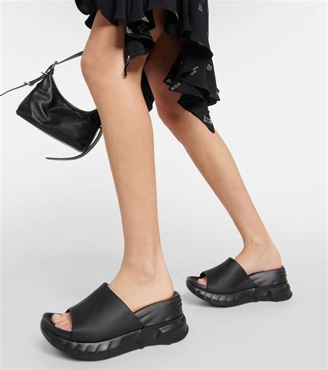 givenchy saias plissadas|givenchy marshmallow sandals.